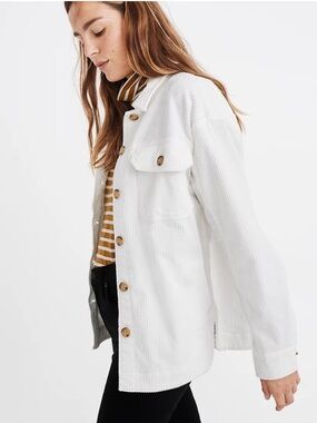 Madewell Corduroy Shirt Jacket Shacket